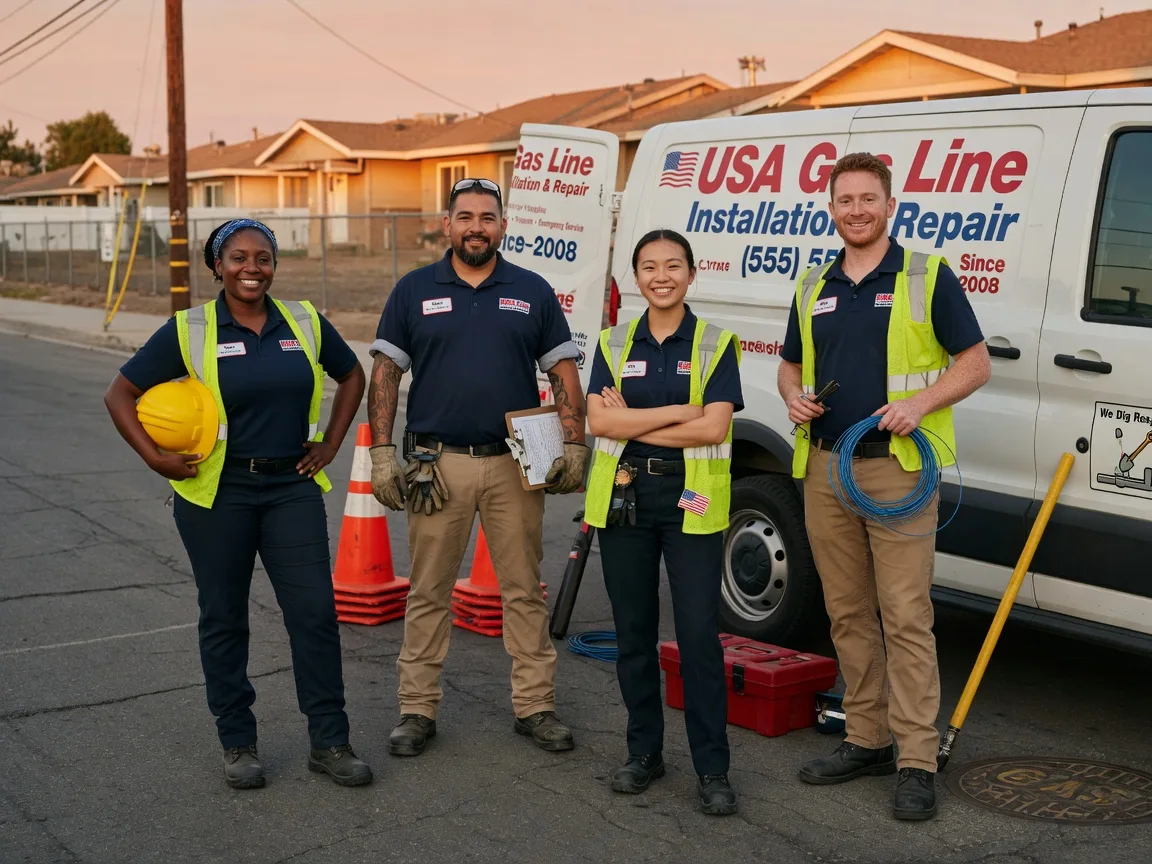 Gas Line Installation company in Gustine, TX
